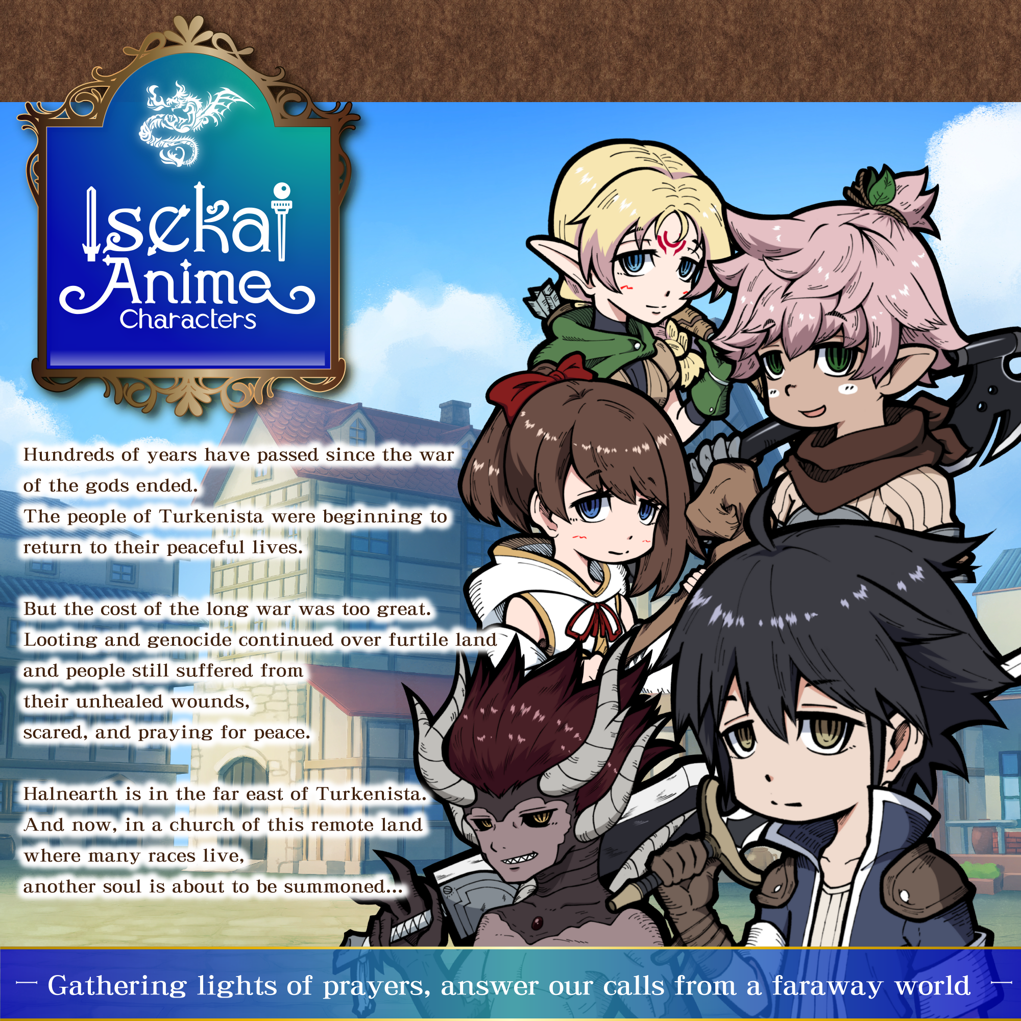 Isekai Anime Characters