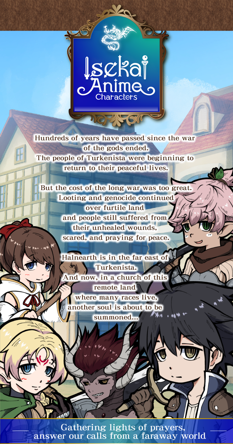 Isekai Anime Characters